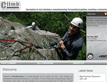 Tablet Screenshot of climb-mountains.com